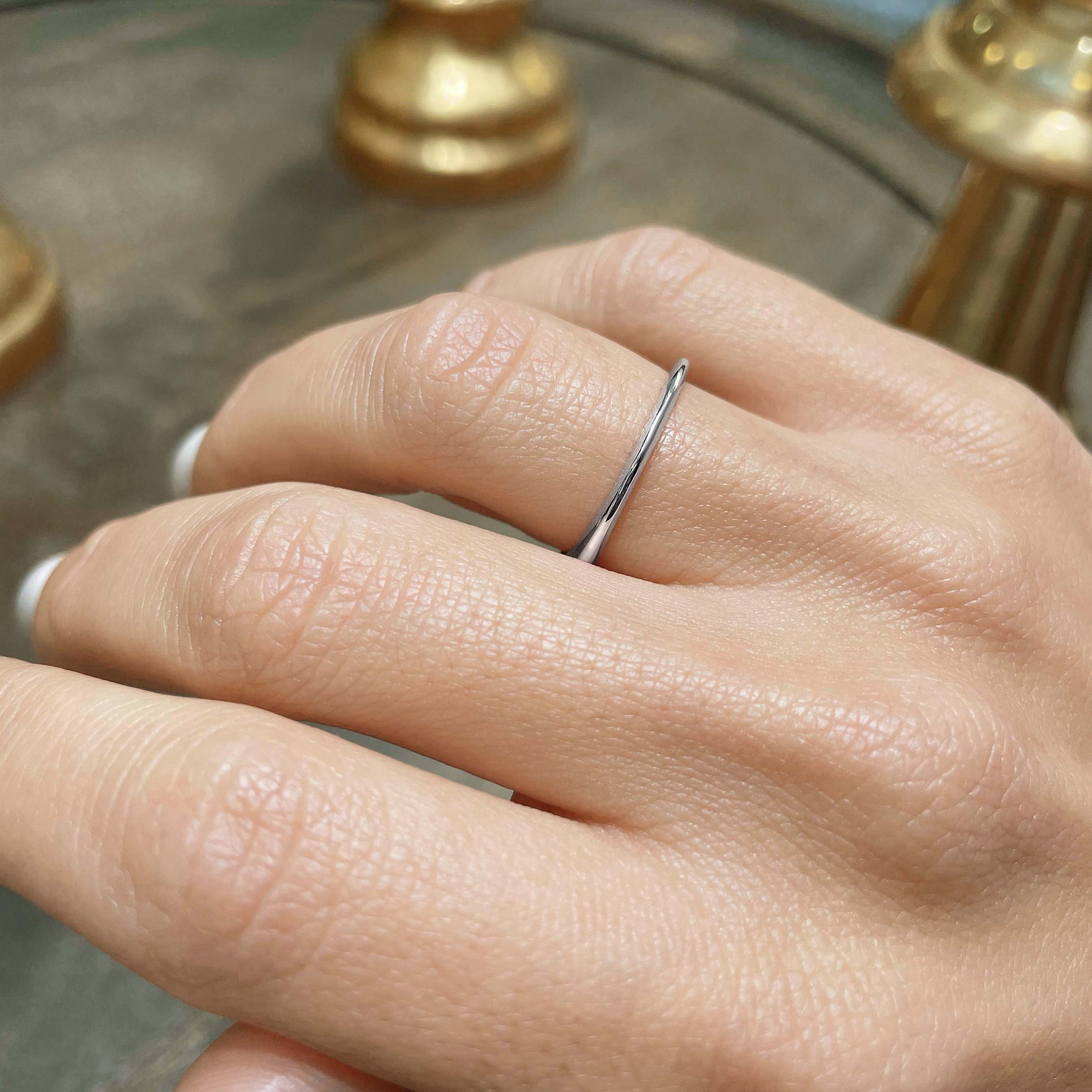 Samantha Wedding Ring -Platinum (RTS)