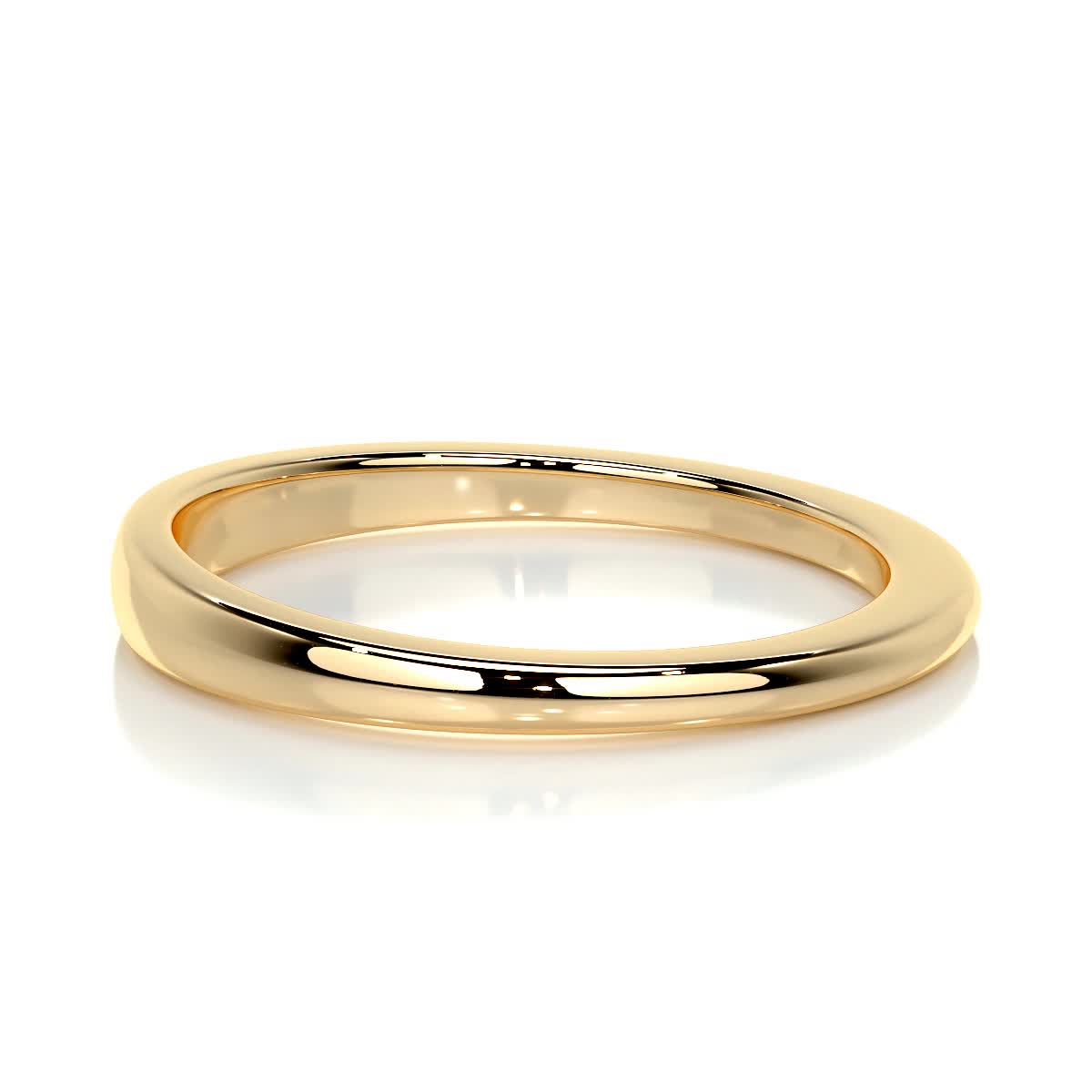 Samantha Wedding Ring -18K Yellow Gold (RTS)