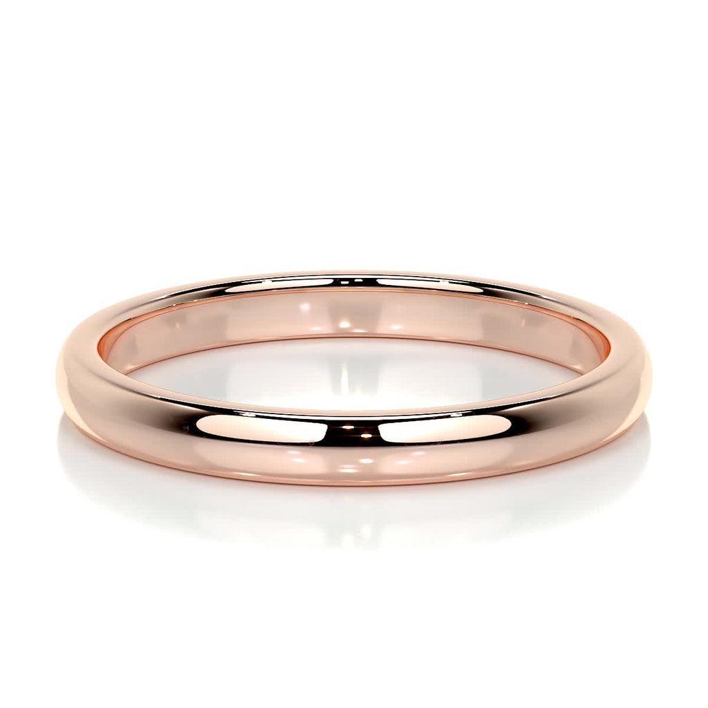 Jessica Wedding Ring -14K Rose Gold (RTS)