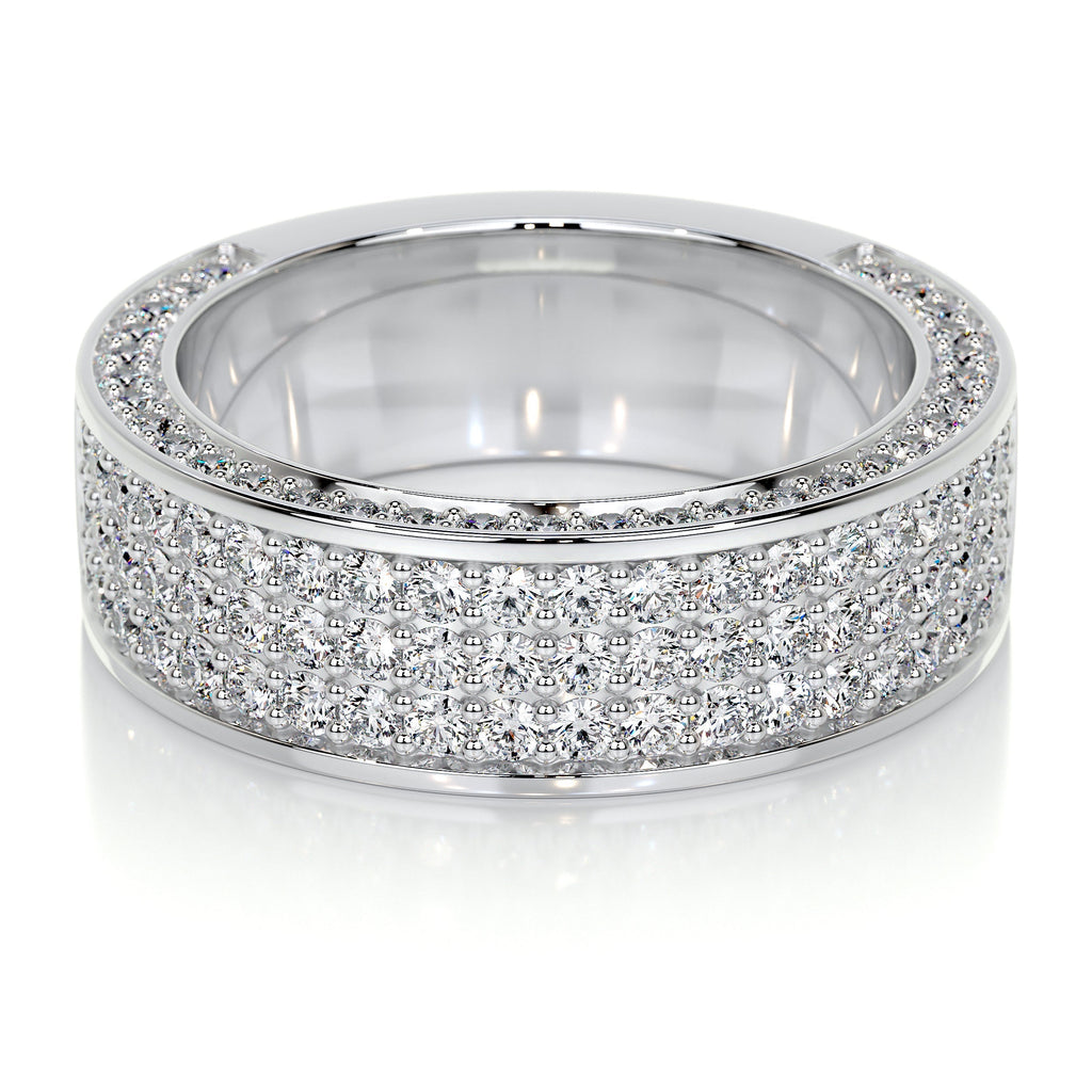 Vera Lab Grown Diamond Wedding Ring   (1.3 Carat) -Platinum (RTS)