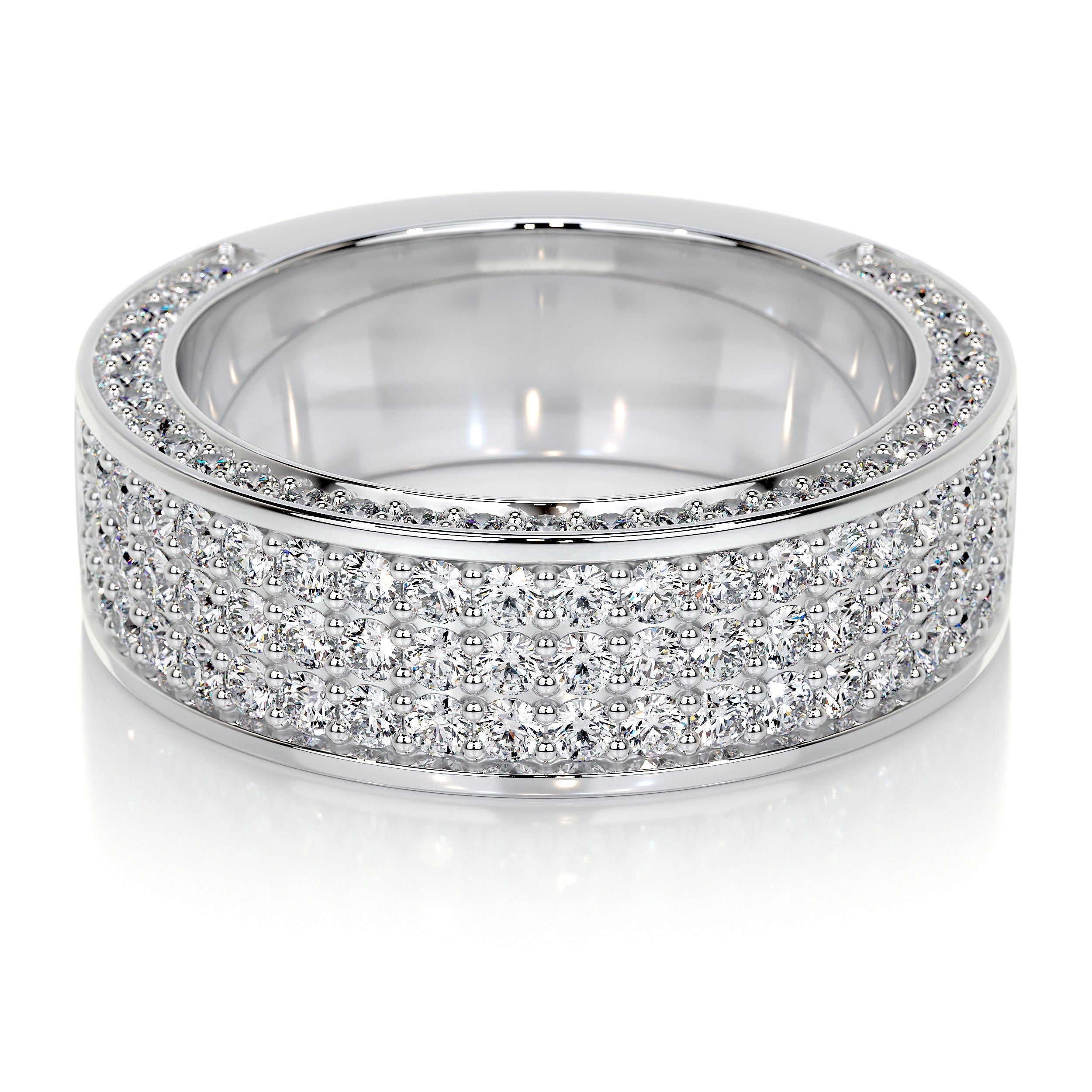 Vera Lab Grown Diamond Wedding Ring   (1.3 Carat) -Platinum (RTS)