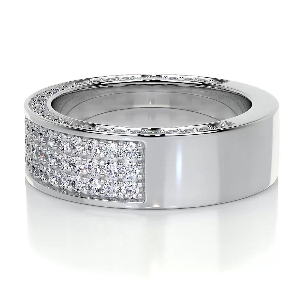 Vera Lab Grown Diamond Wedding Ring   (1.3 Carat) -Platinum (RTS)