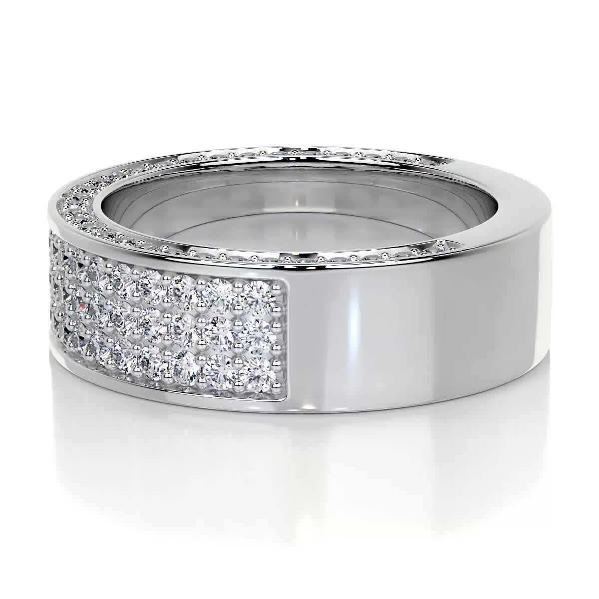 Vera Lab Grown Diamond Wedding Ring   (1.3 Carat) -Platinum (RTS)