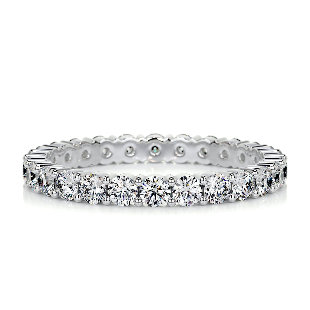 Trinity Eternity Wedding Ring (0.9 Carat) -14K White Gold (RTS) (RTS)