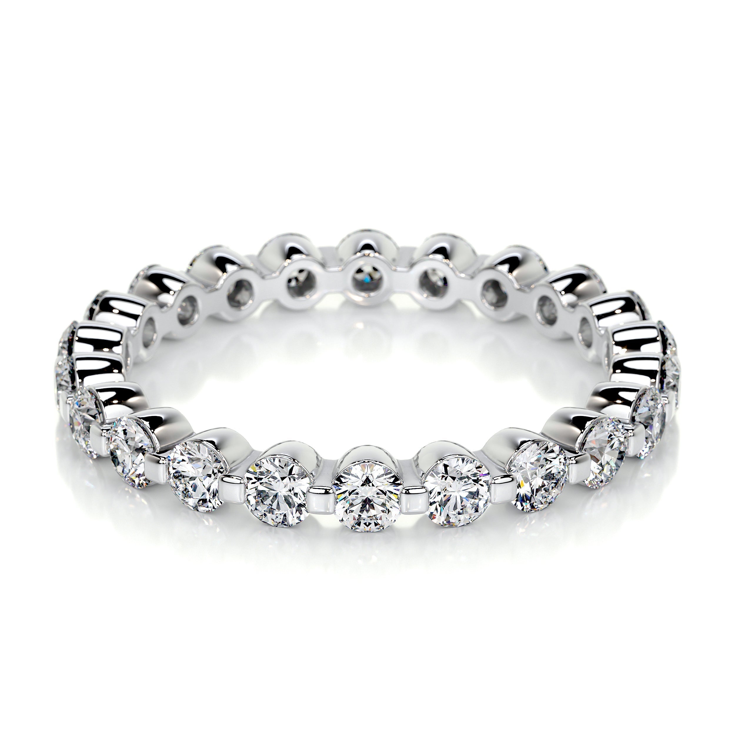 Josie Lab Grown Eternity Wedding Ring   (1 Carat) -Platinum (RTS)