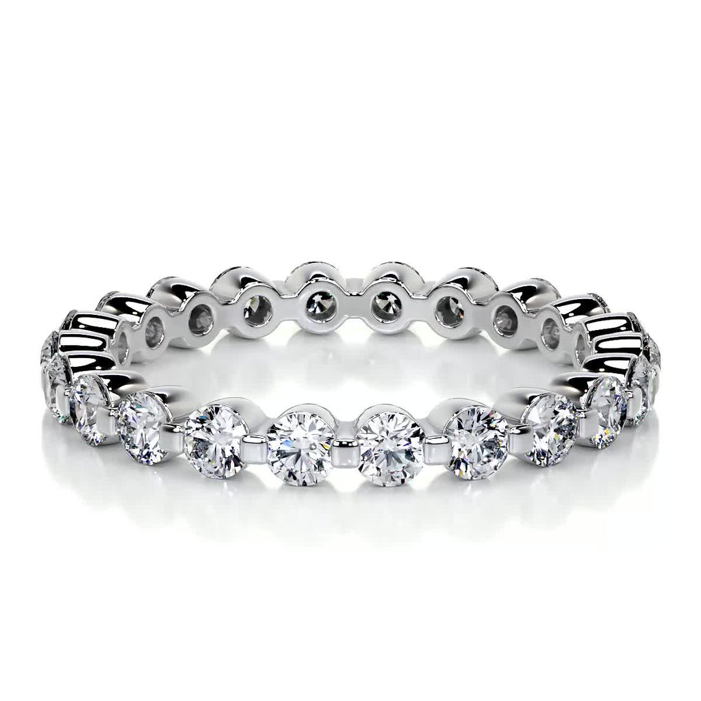 Josie Lab Grown Eternity Wedding Ring   (1 Carat) -Platinum (RTS)