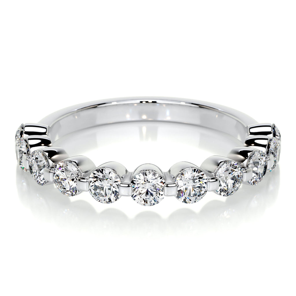 Josie Lab Grown Half-Eternity Wedding Ring   (1 Carat) -Platinum (RTS)
