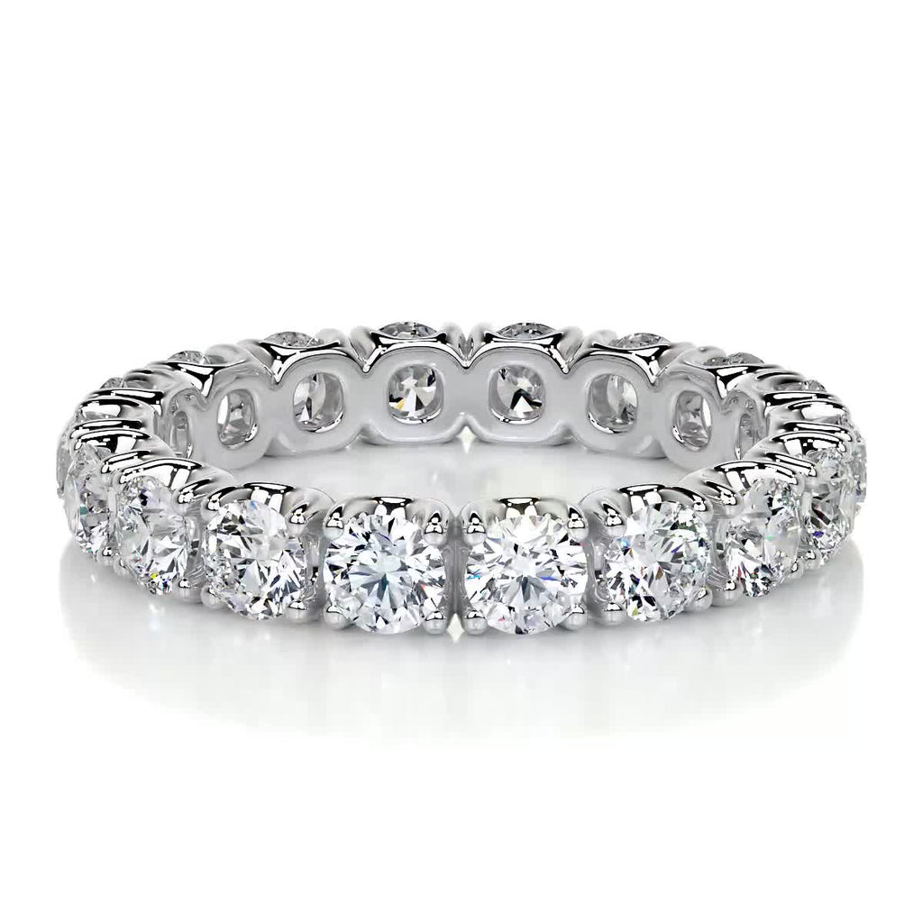 Trinity Eternity Wedding Ring   (2.4 Carat) -Platinum (RTS)