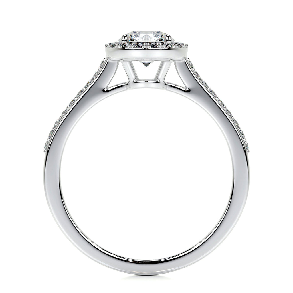 Layla Lab Grown Diamond Ring -14K White Gold (RTS)