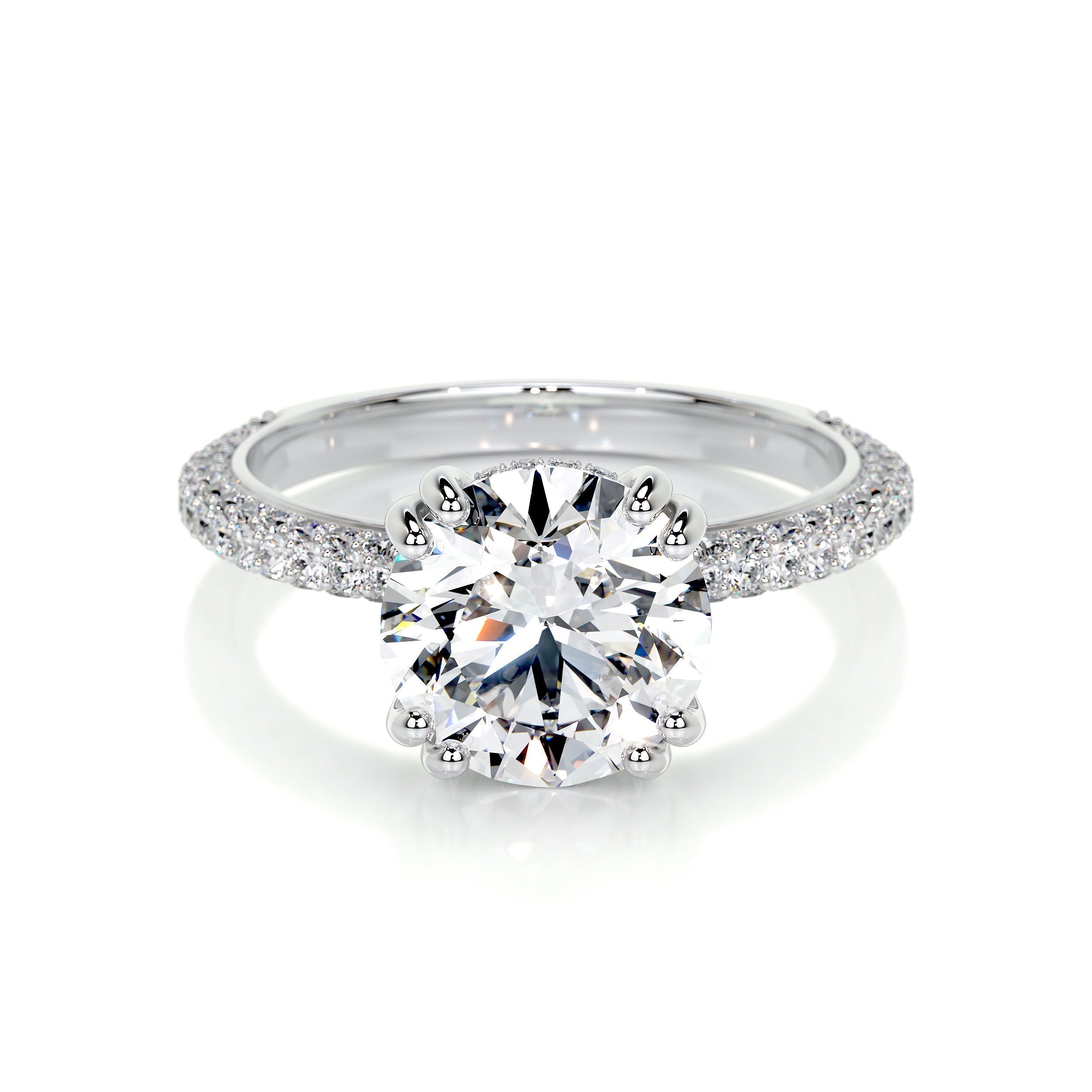 Lorena Lab Grown Diamond Ring -Platinum (RTS)