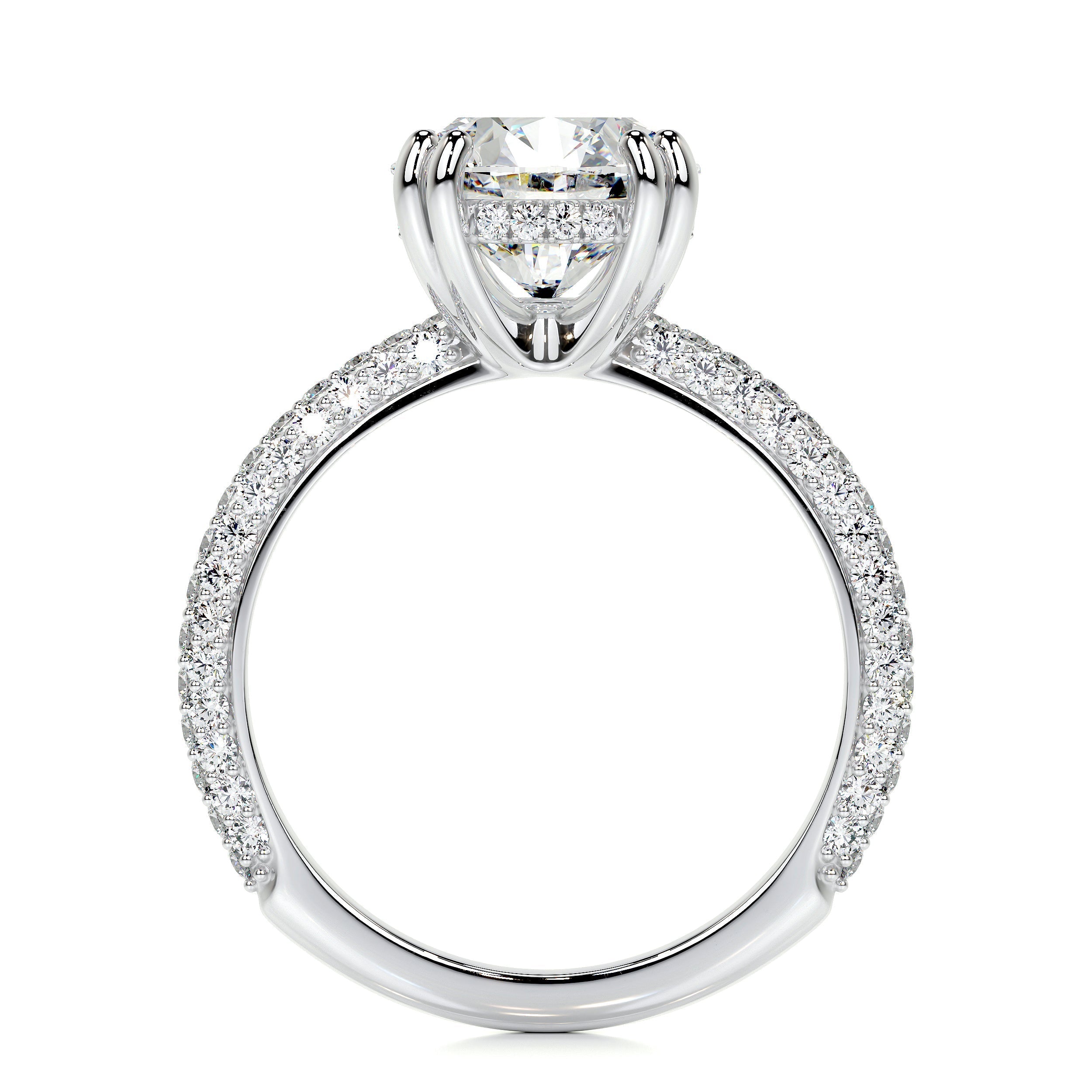 Lorena Lab Grown Diamond Ring -Platinum (RTS)