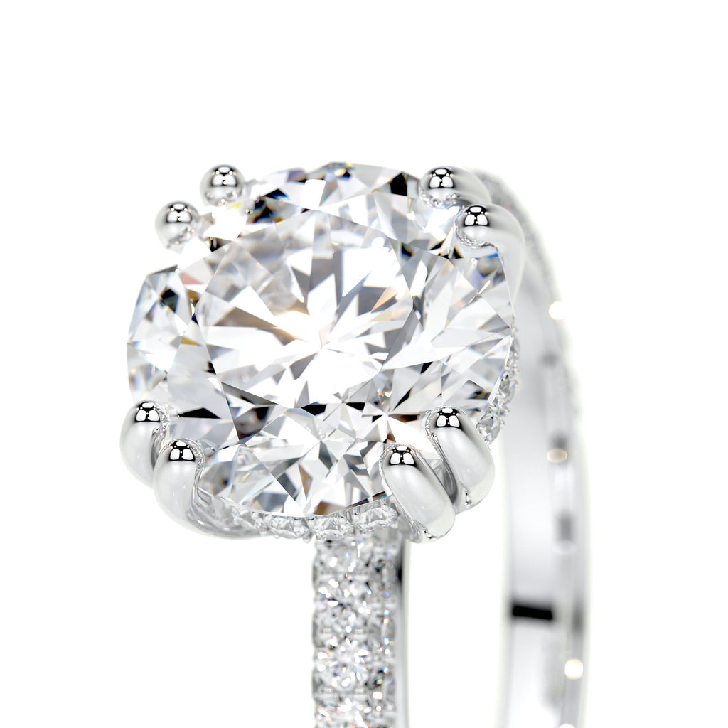 Lorena Lab Grown Diamond Ring -Platinum (RTS)