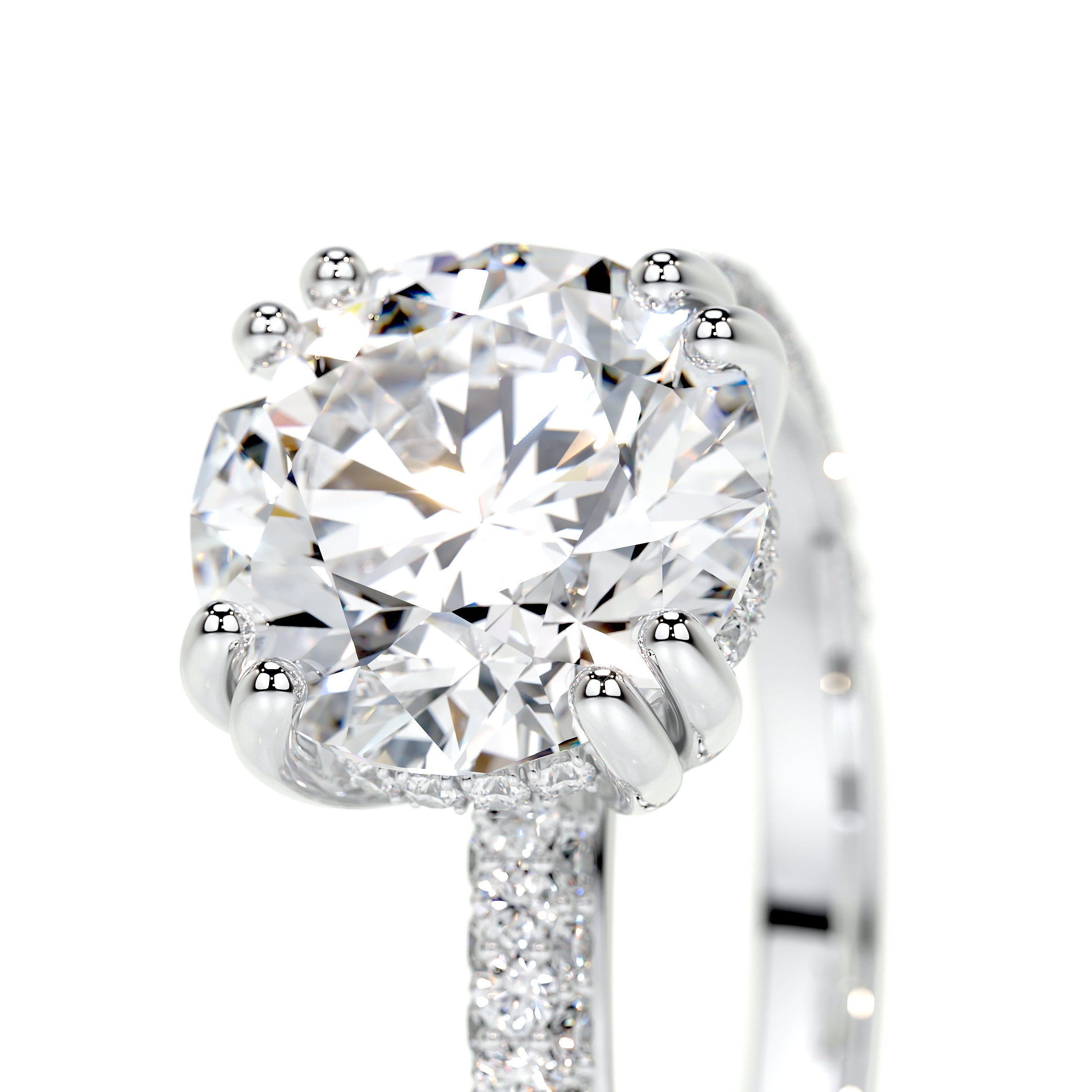 Lorena Lab Grown Diamond Ring -Platinum (RTS)