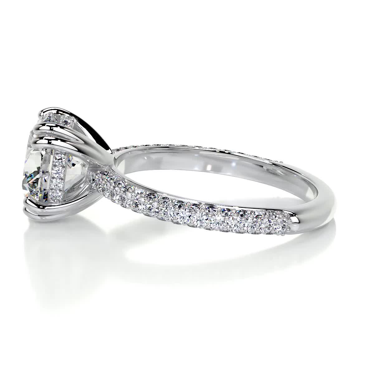 Lorena Lab Grown Diamond Ring -Platinum (RTS)