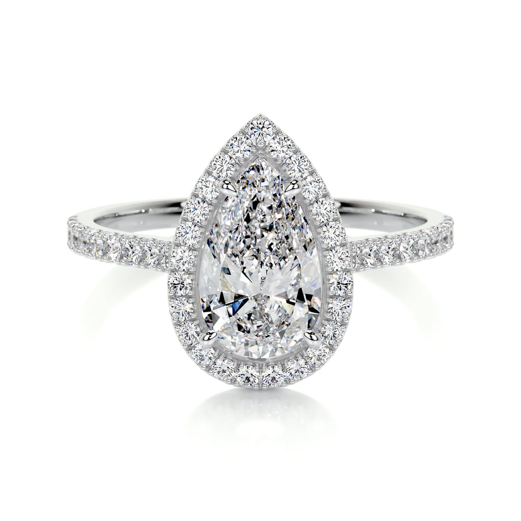 Sophia Lab Grown Diamond Ring -14K White Gold (RTS)