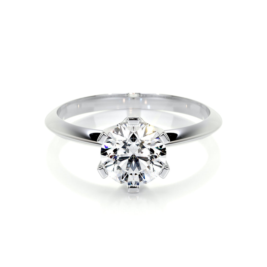 Alexis Lab Grown Diamond Ring -14K White Gold (RTS)