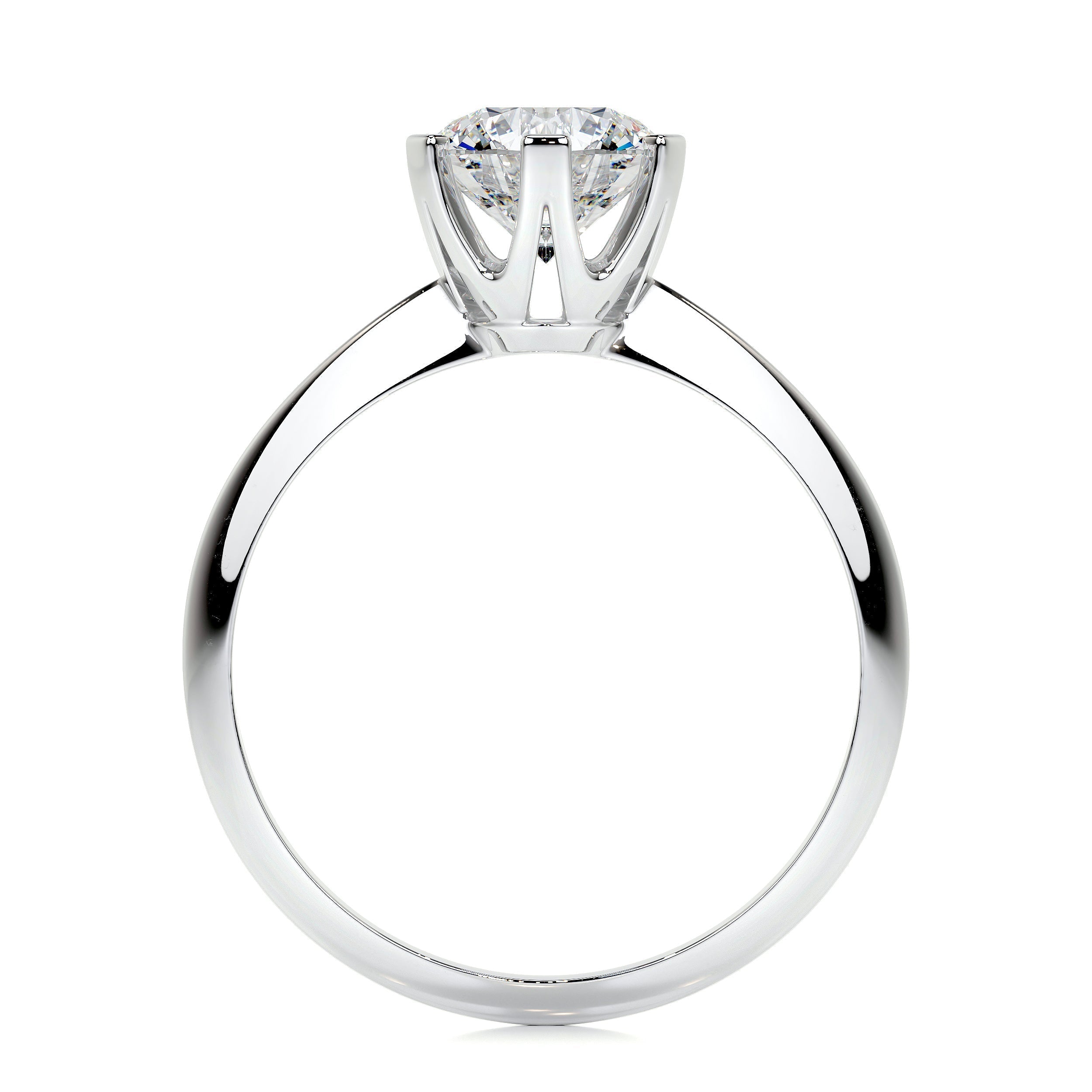 Alexis Lab Grown Diamond Ring -14K White Gold (RTS)