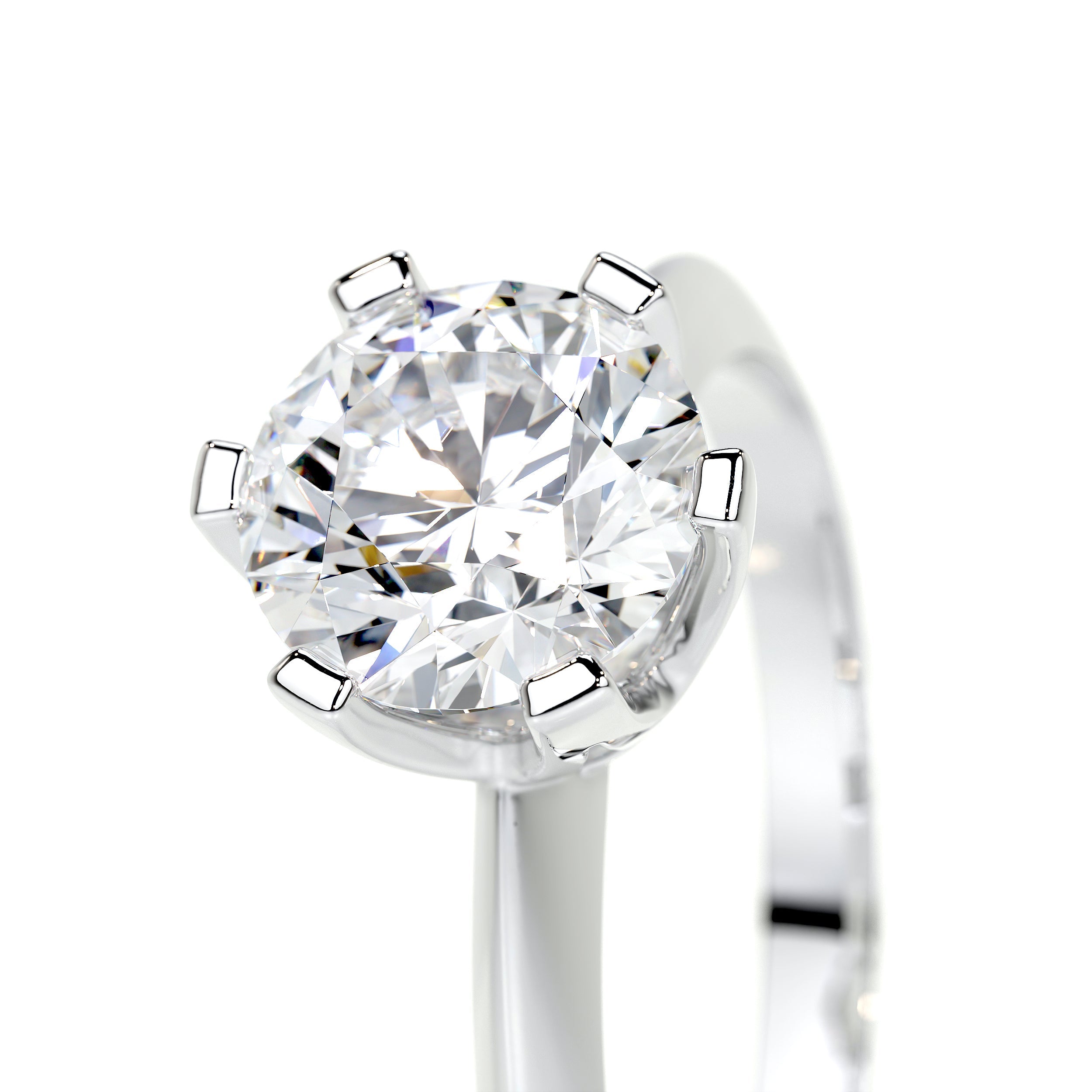 Alexis Lab Grown Diamond Ring -14K White Gold (RTS)