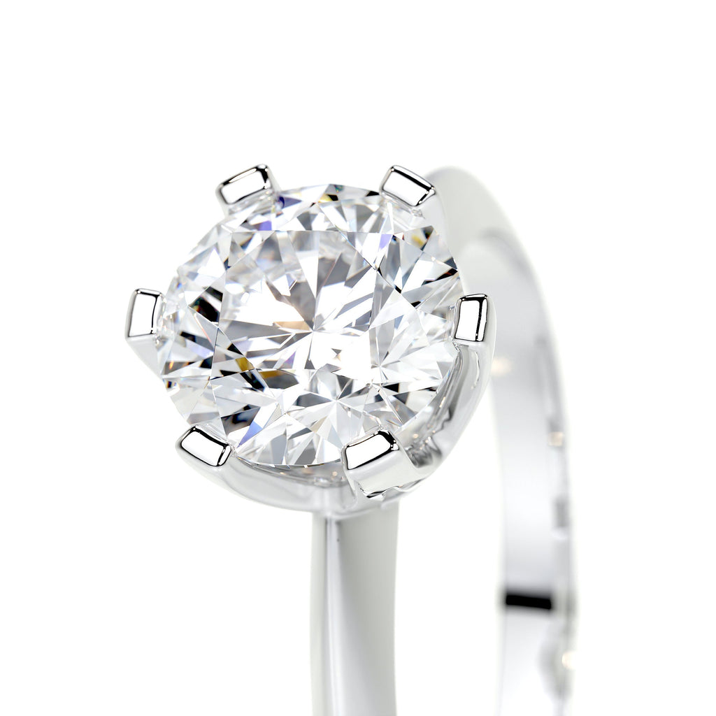 Alexis Lab Grown Diamond Ring -14K White Gold (RTS)