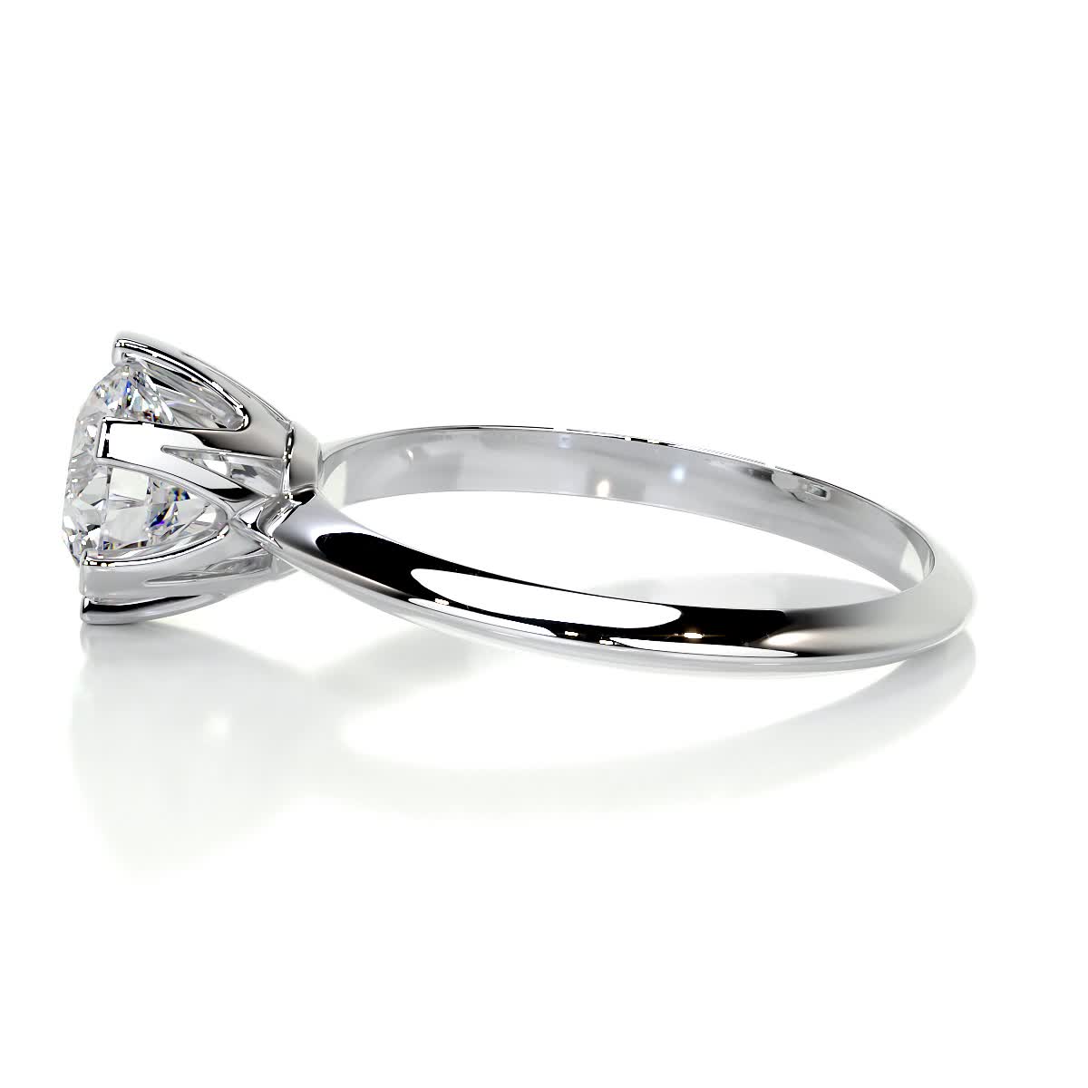 Alexis Lab Grown Diamond Ring -14K White Gold (RTS)