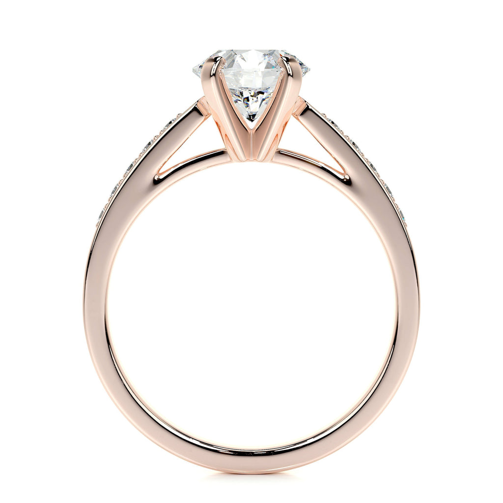 Margaret Lab Grown Diamond Ring -14K Rose Gold (RTS)