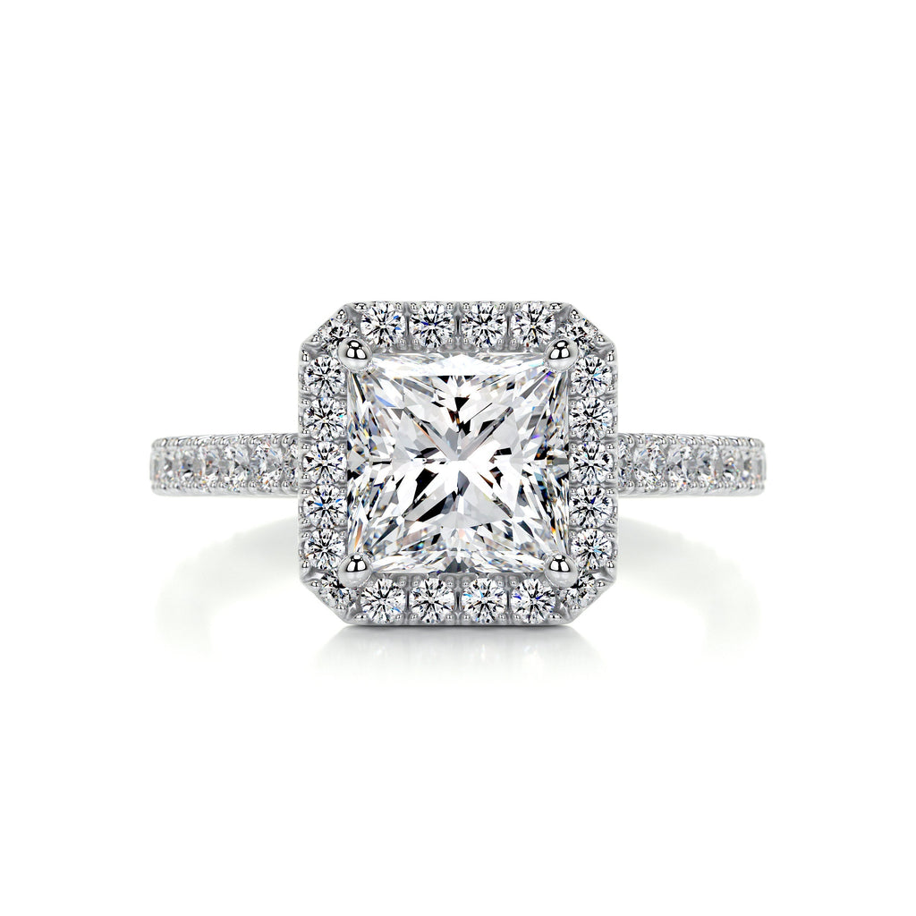 Selena Diamond Engagement Ring -18K White Gold (RTS)