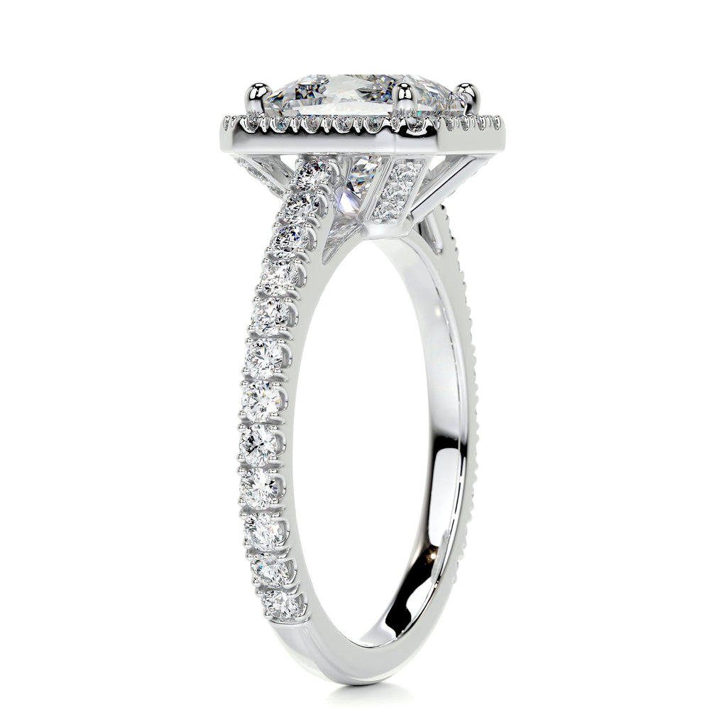Selena Diamond Engagement Ring -18K White Gold (RTS)