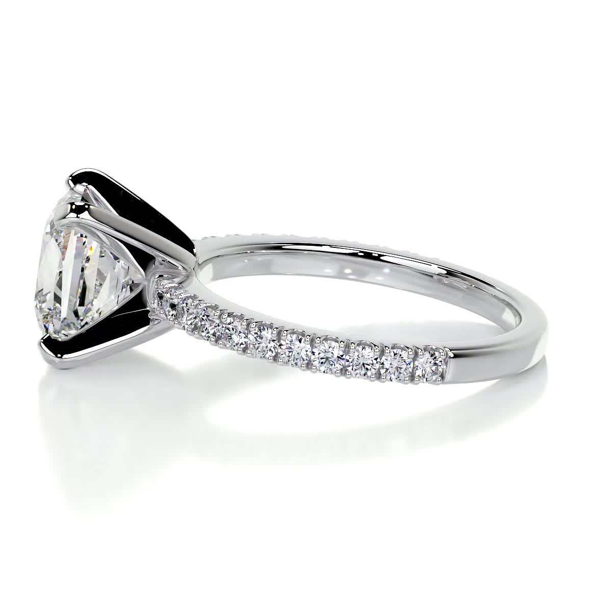 Stephanie Diamond Engagement Ring -Platinum (RTS)