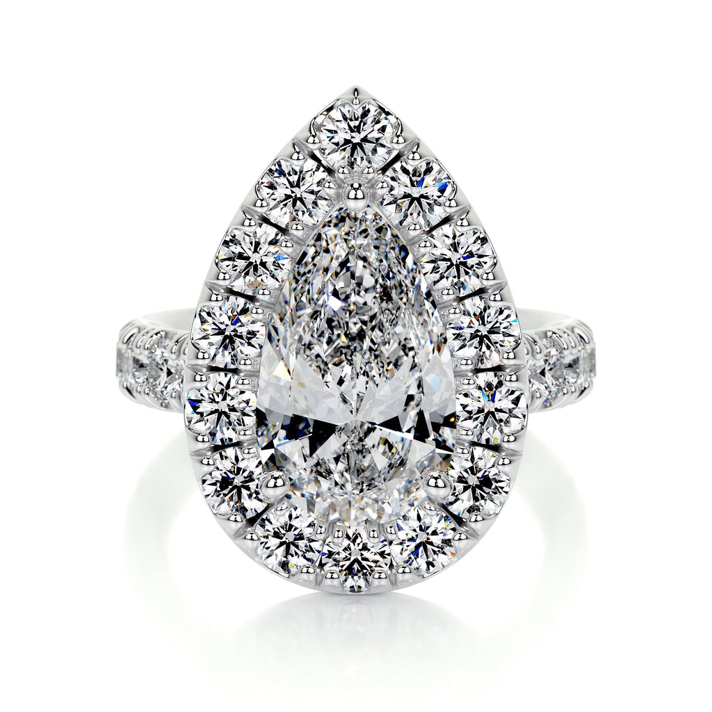 Maya Lab Grown Diamond Ring -14K White Gold (RTS)