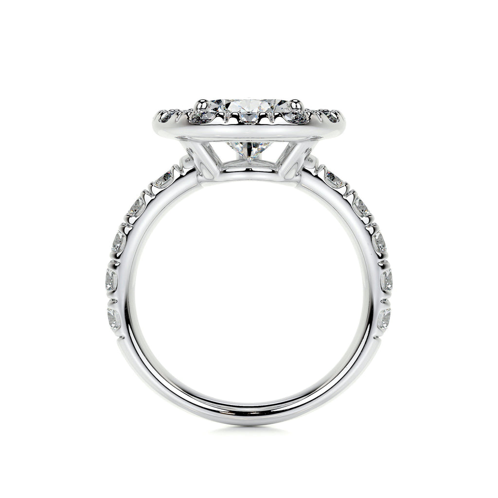 Maya Lab Grown Diamond Ring -14K White Gold (RTS)