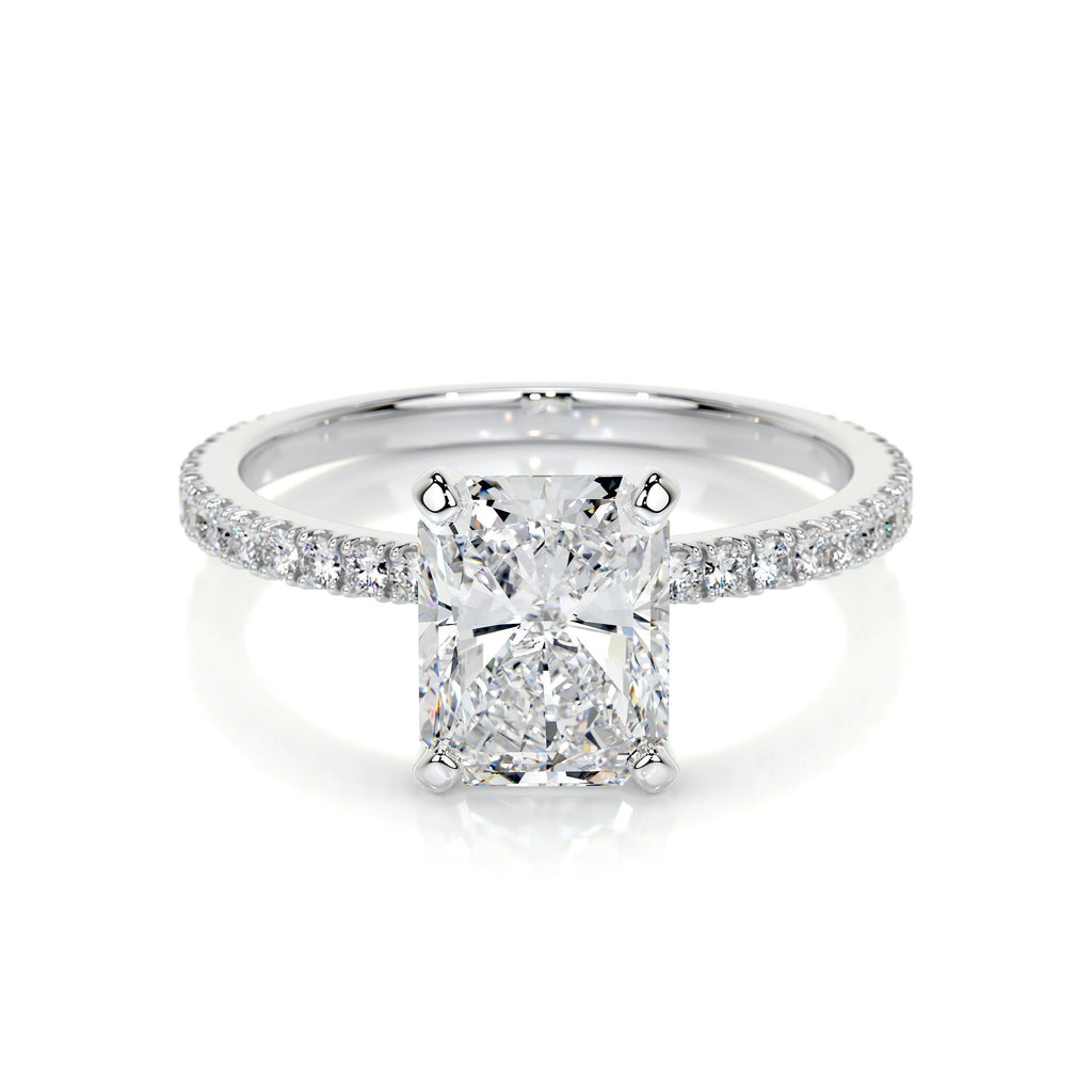 Audrey Lab Grown Diamond Ring -Platinum (RTS)