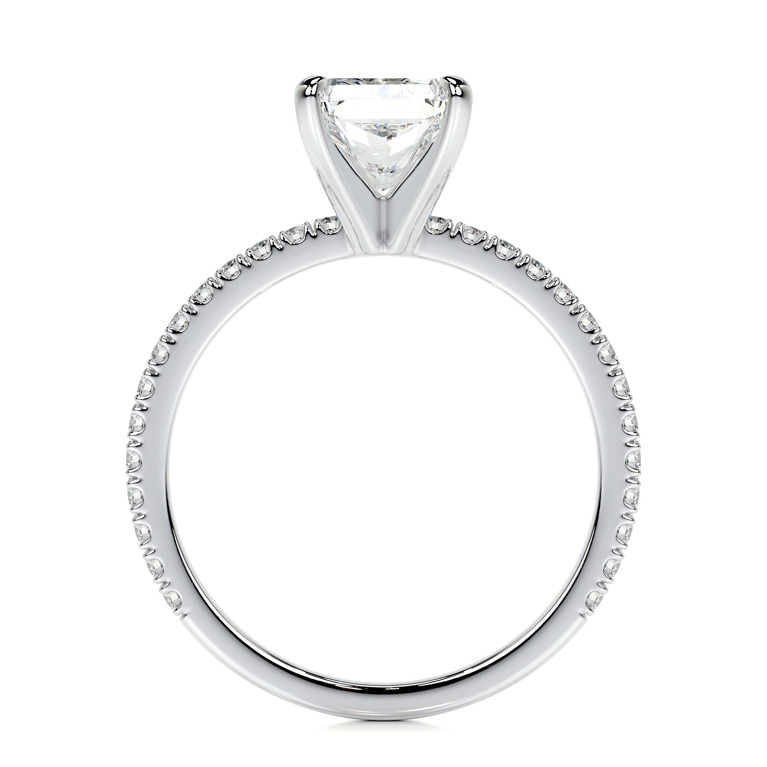 Audrey Lab Grown Diamond Ring -Platinum (RTS)