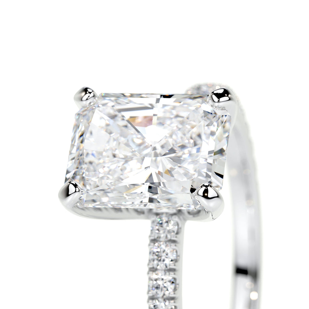 Audrey Lab Grown Diamond Ring -Platinum (RTS)
