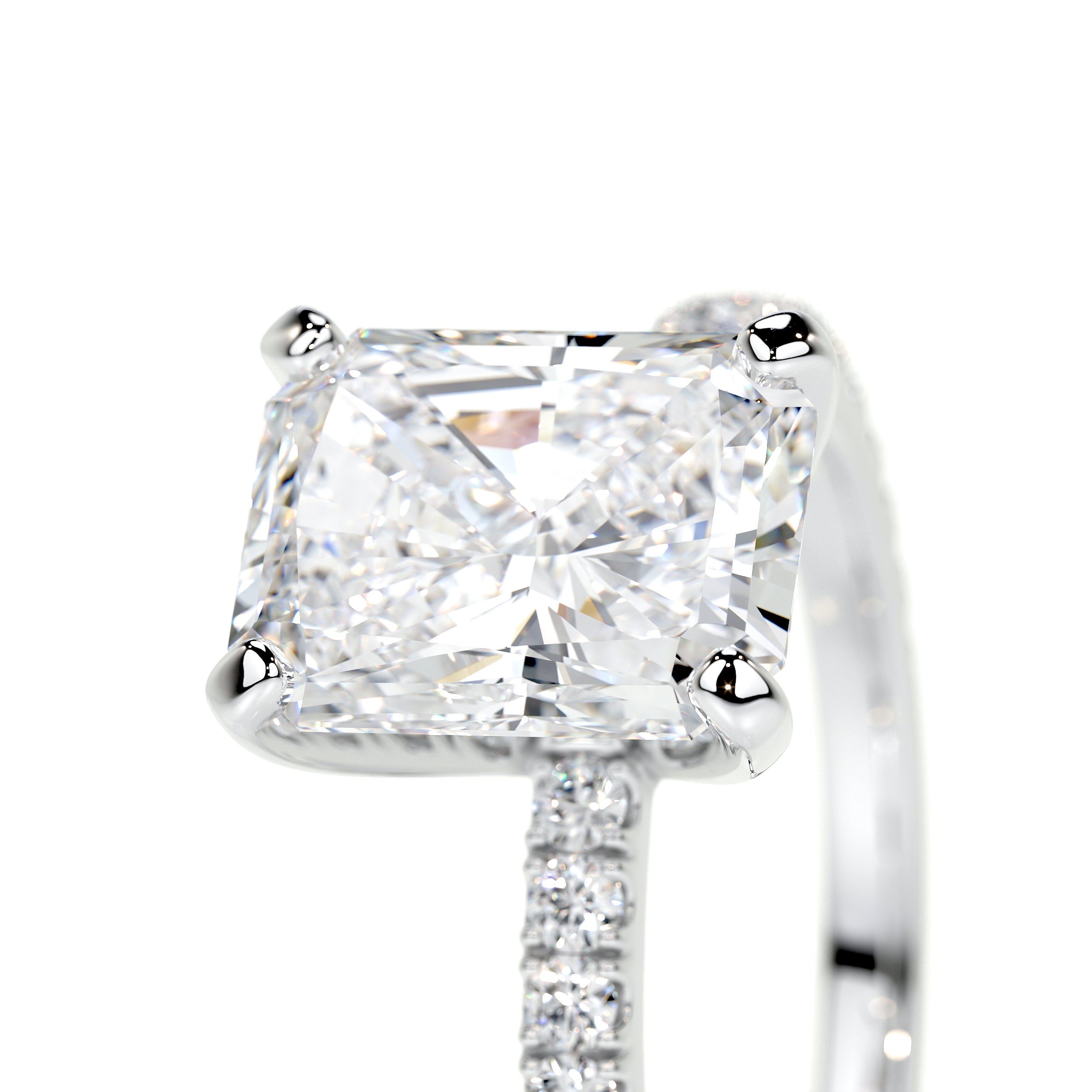 Audrey Lab Grown Diamond Ring -Platinum (RTS)