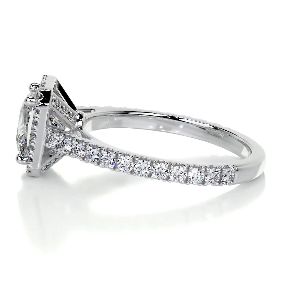 Selena Lab Grown Diamond Ring -Platinum (RTS)
