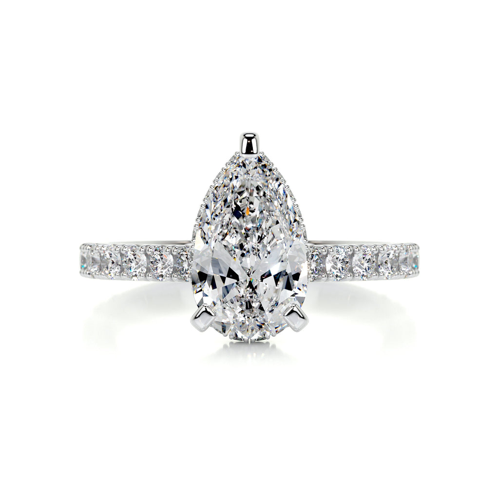 Mia Diamond Engagement Ring -14K White Gold (RTS)