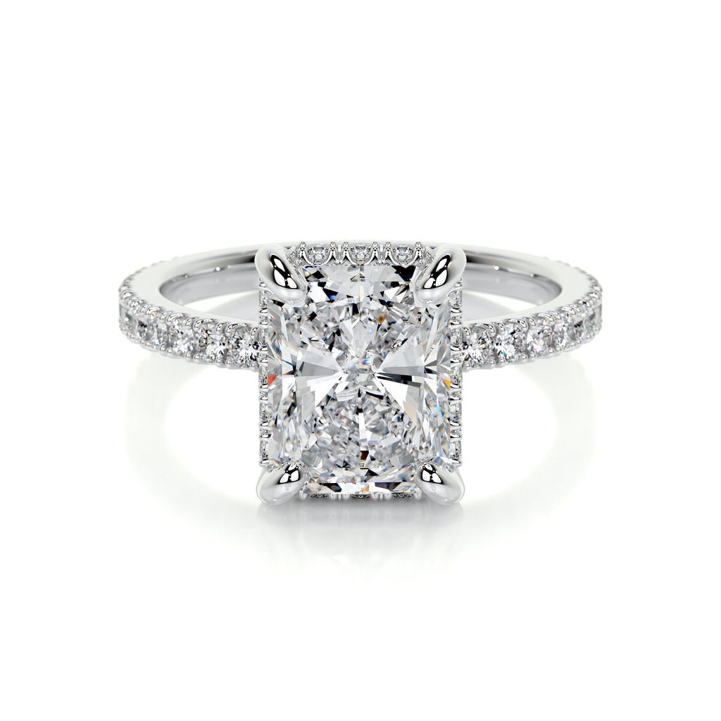 Luna Lab Grown Diamond Ring -Platinum (RTS)