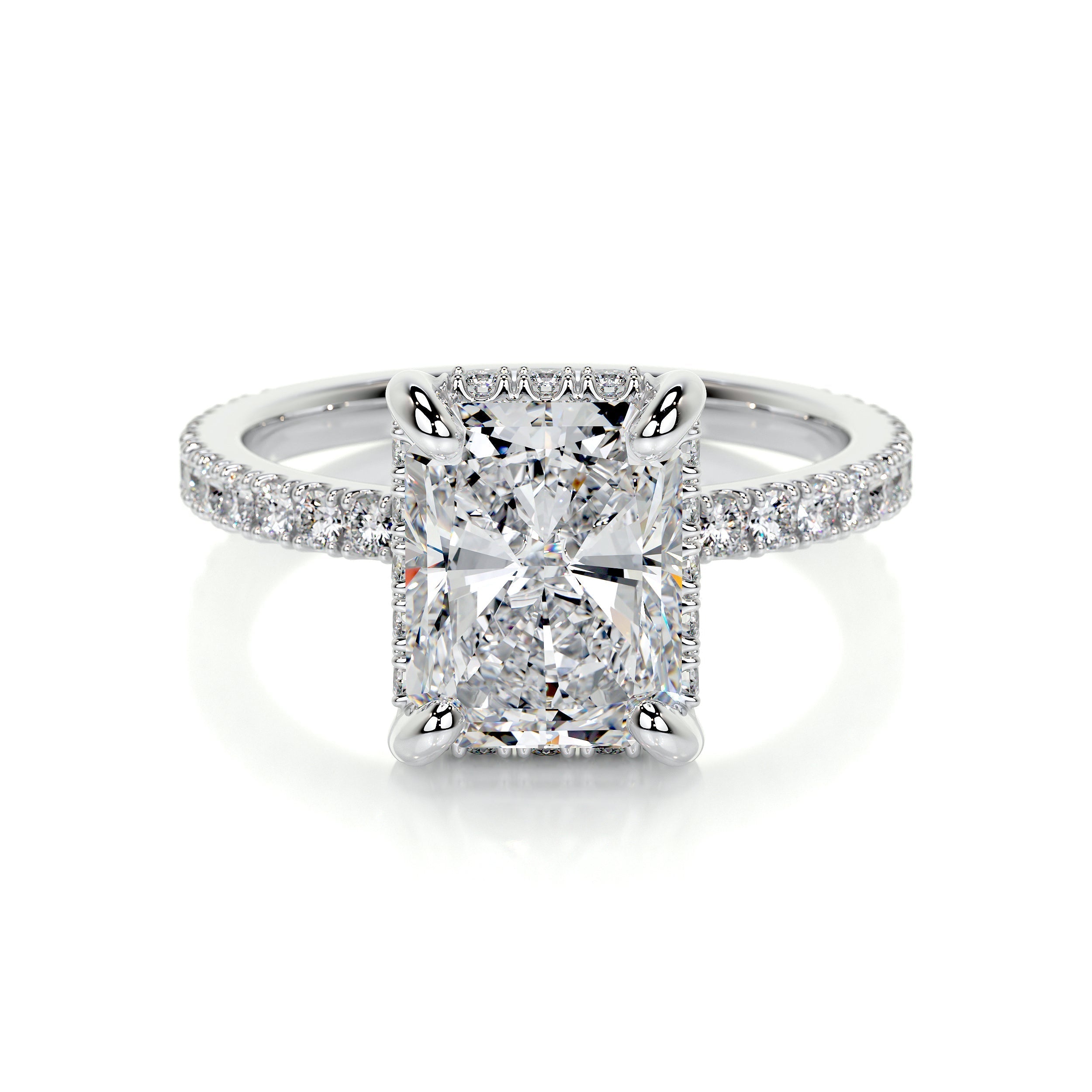 Luna Lab Grown Diamond Ring -Platinum (RTS)