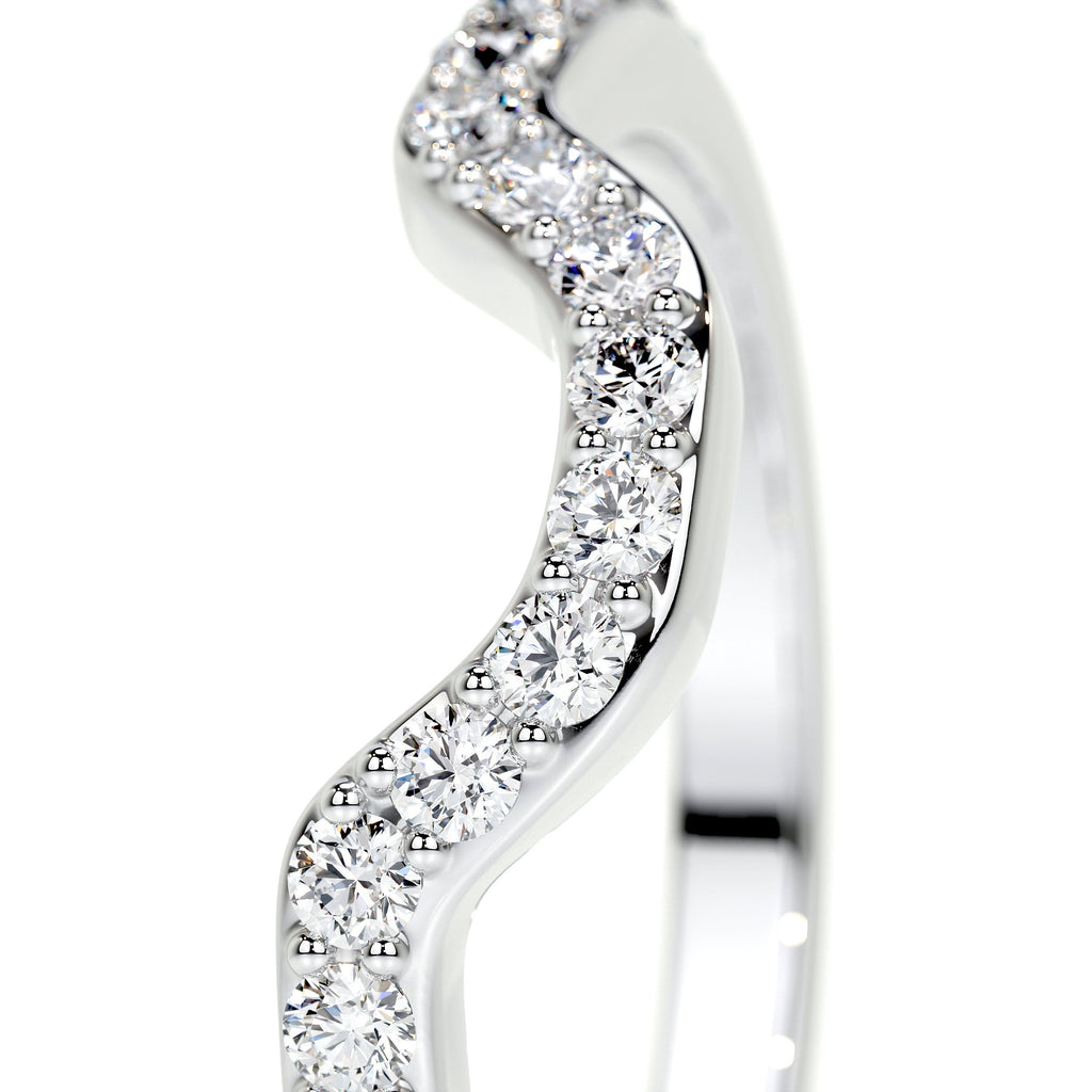 Nina Lab Grown Diamond Wedding Ring   (0.2 Carat) -Platinum (RTS)