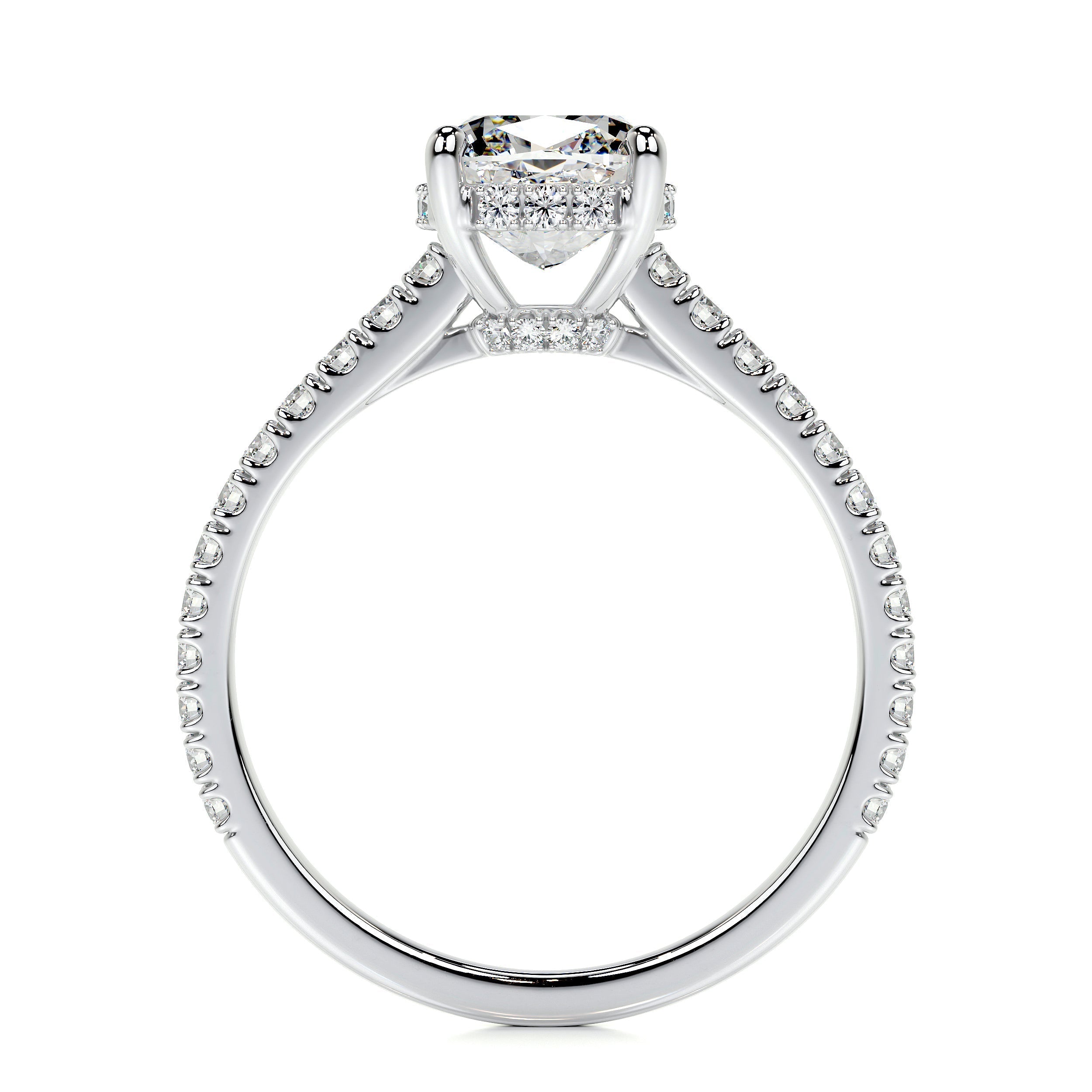 Cassandra Lab Grown Diamond Ring -Platinum (RTS)