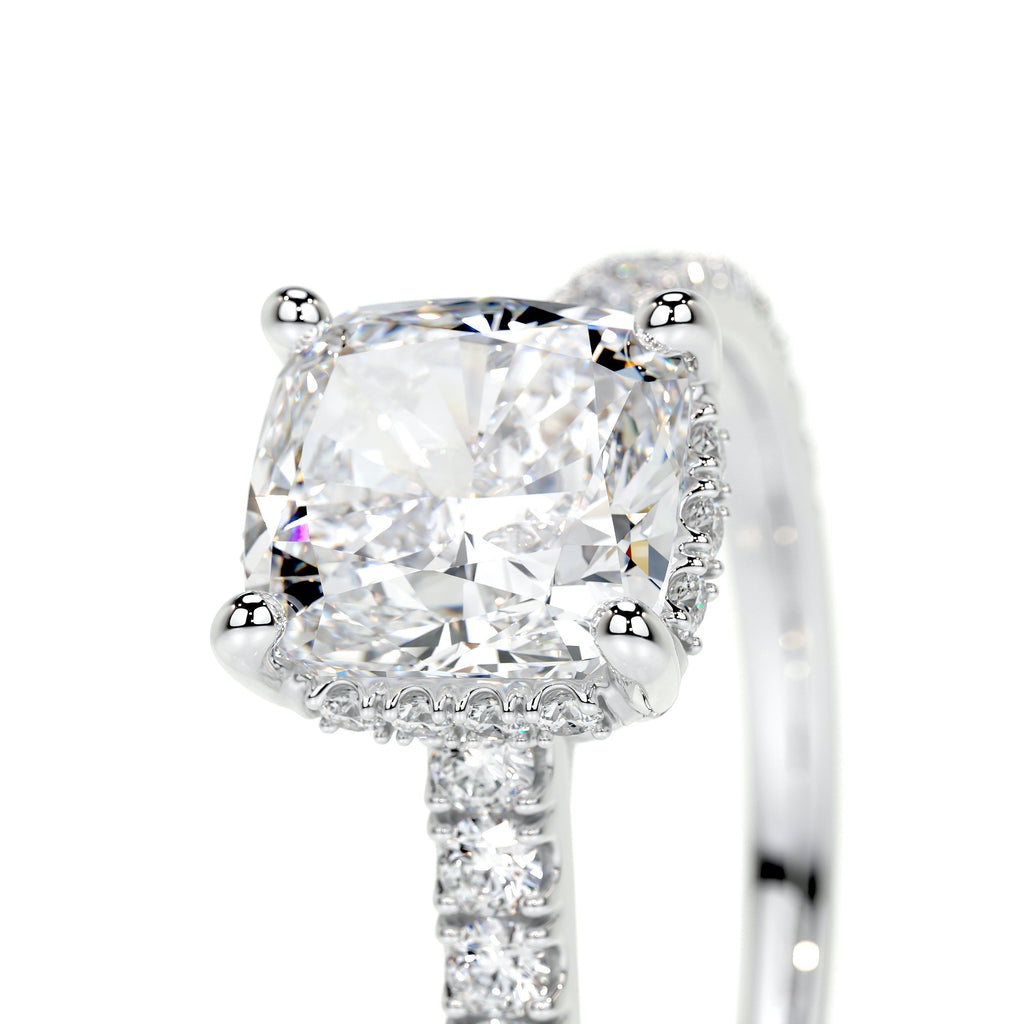 Cassandra Lab Grown Diamond Ring -Platinum (RTS)
