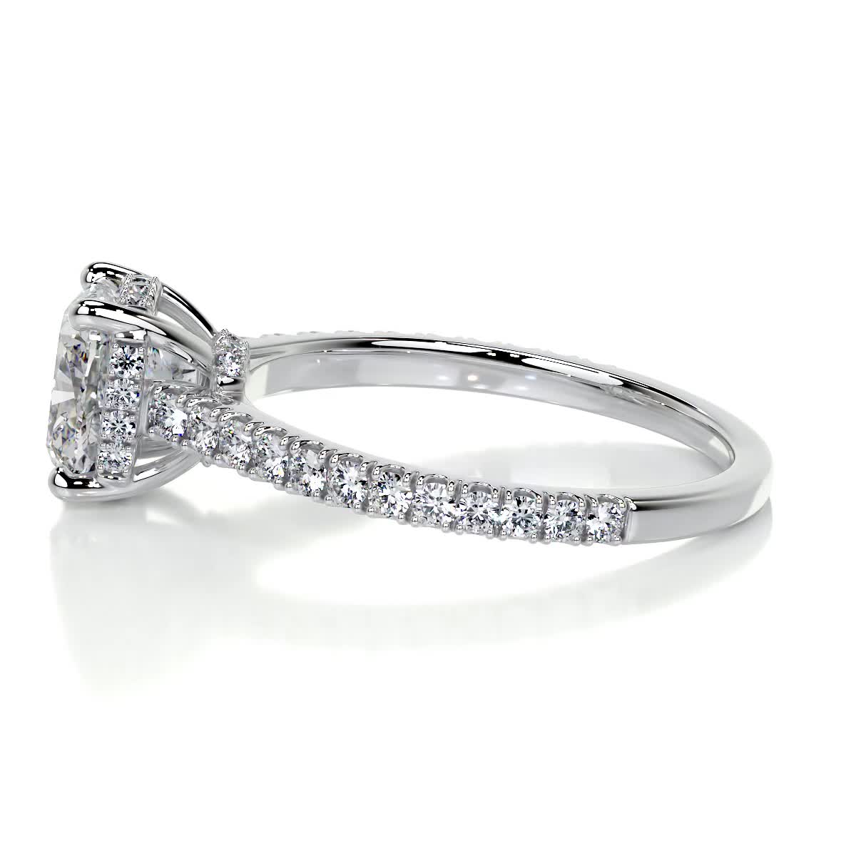 Cassandra Lab Grown Diamond Ring -Platinum (RTS)