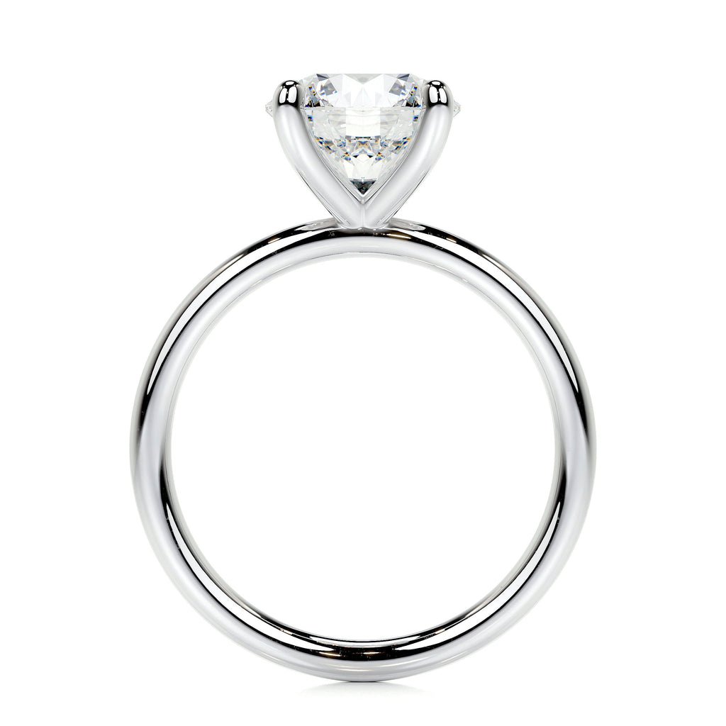 Eloise Moissanite Ring -14K White Gold (RTS)