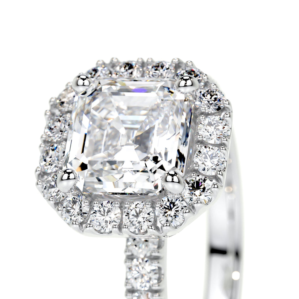 Brooklyn Lab Grown Diamond Ring -14K White Gold (RTS)