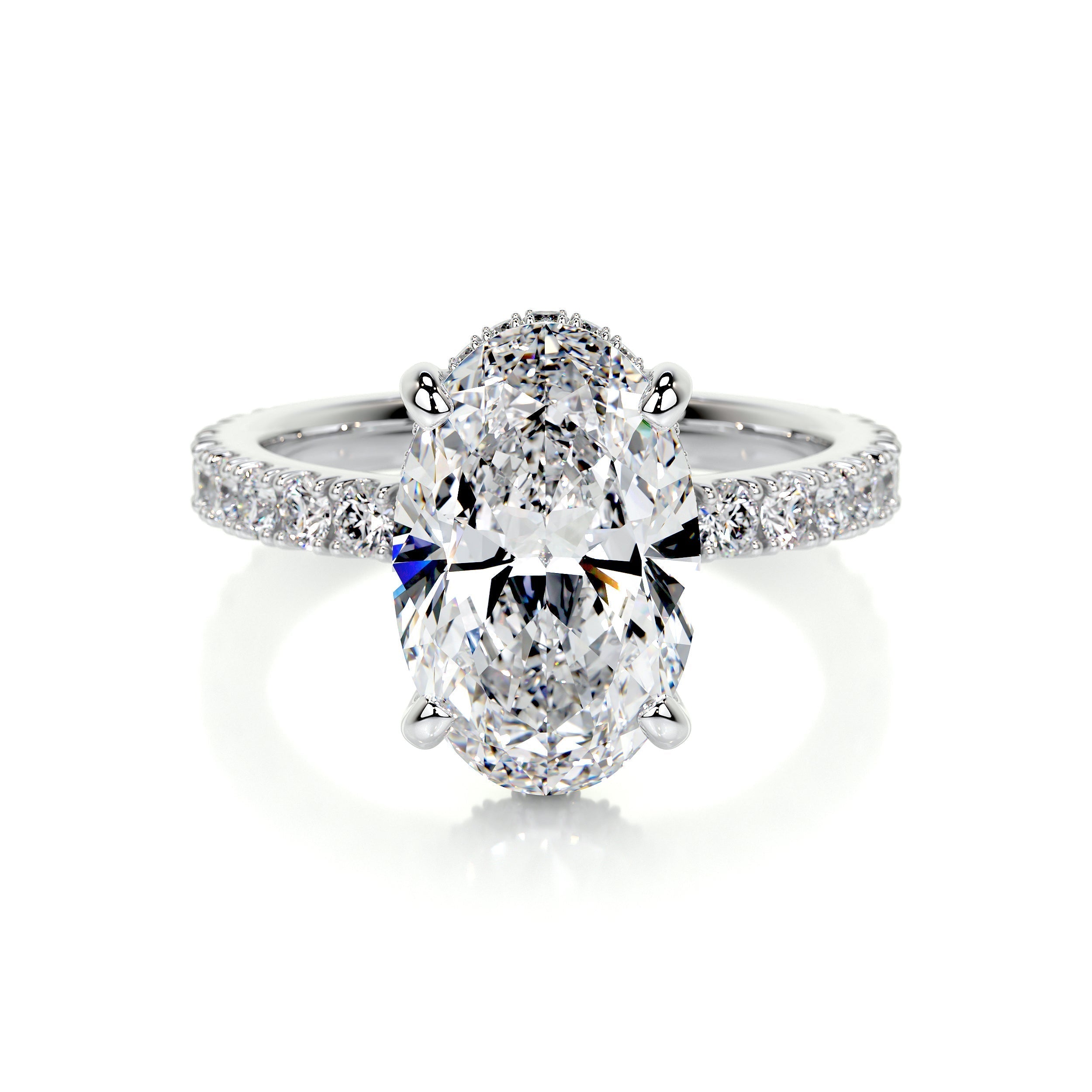 Lucy Lab Grown Diamond Ring -Platinum (RTS)