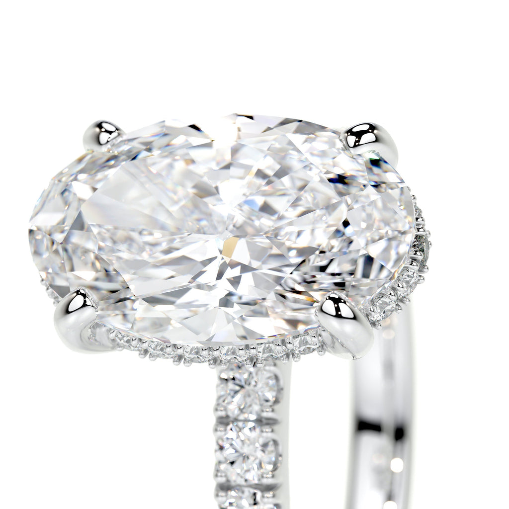 Lucy Lab Grown Diamond Ring -Platinum (RTS)