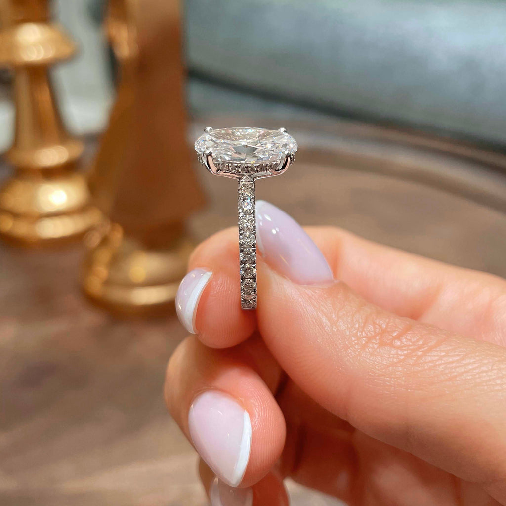 Lucy Lab Grown Diamond Ring -Platinum (RTS)