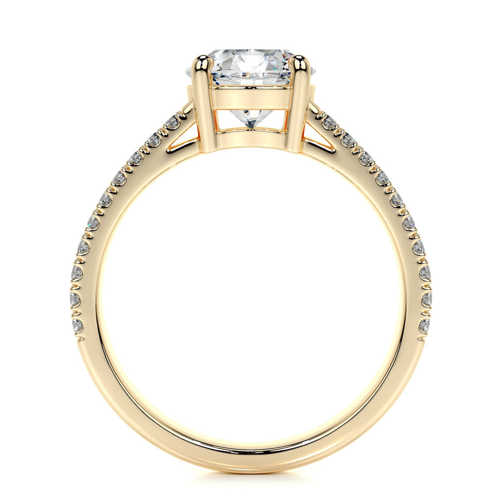 Jillian Lab Grown Diamond Ring -18K Yellow Gold (RTS)