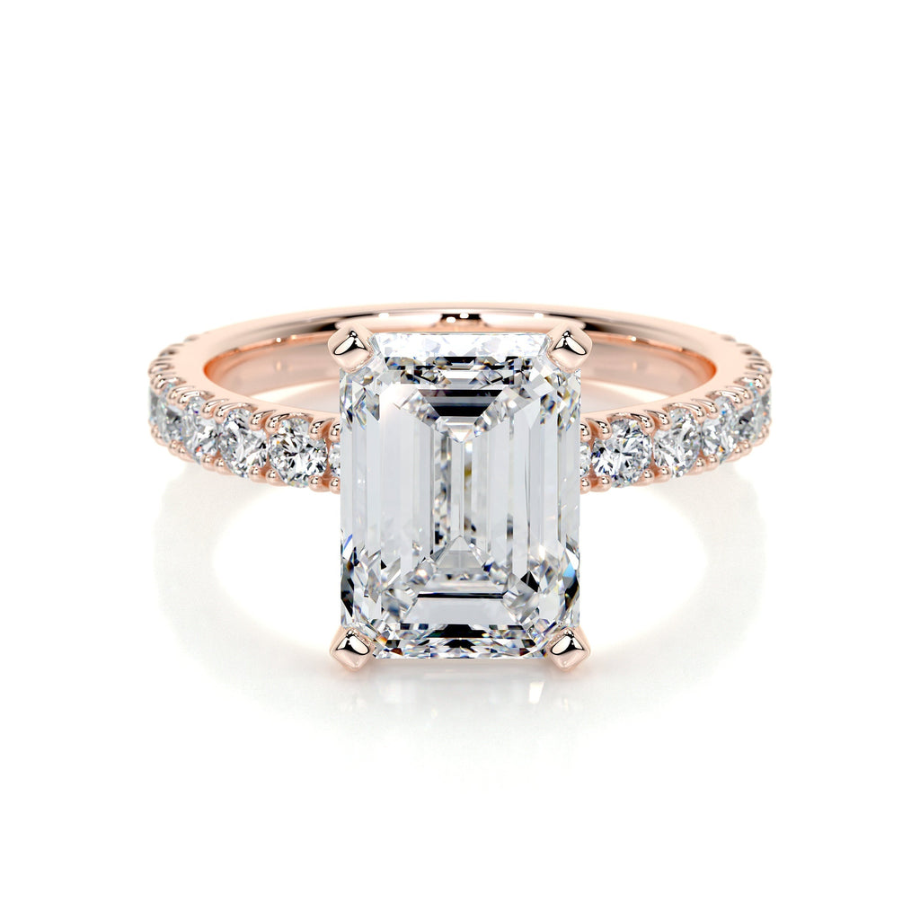Royal Lab Grown Diamond Ring -14K Rose Gold (RTS)