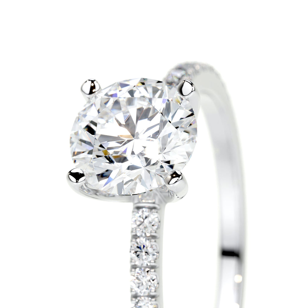 Stephanie Lab Grown Diamond Ring -Platinum (RTS)